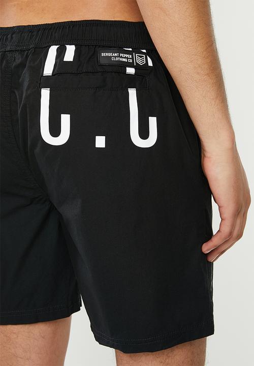 S.P.C.C - Kingston fashion swim shorts - black