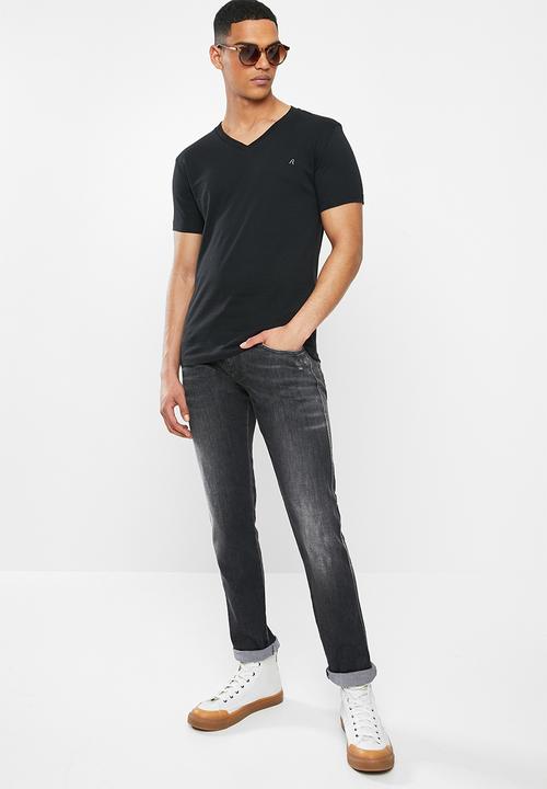 Replay - Basic 2 pack tees - black