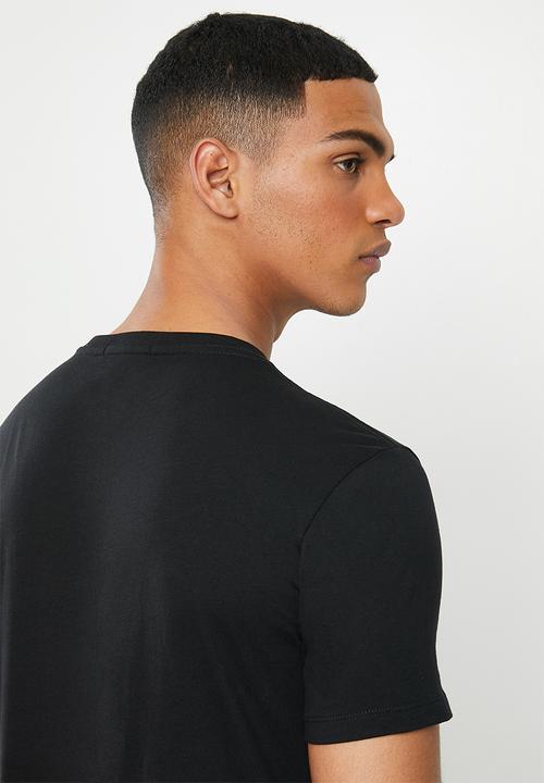Replay - Black side printed logo - black