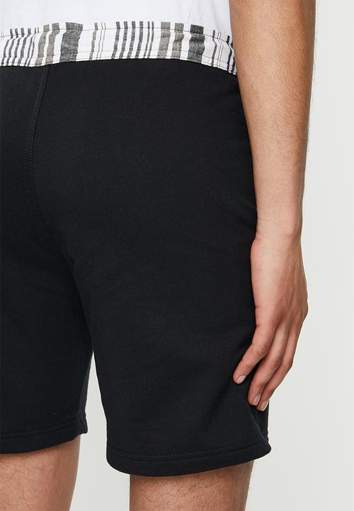 Rip Curl - Stripey relaxed short - black