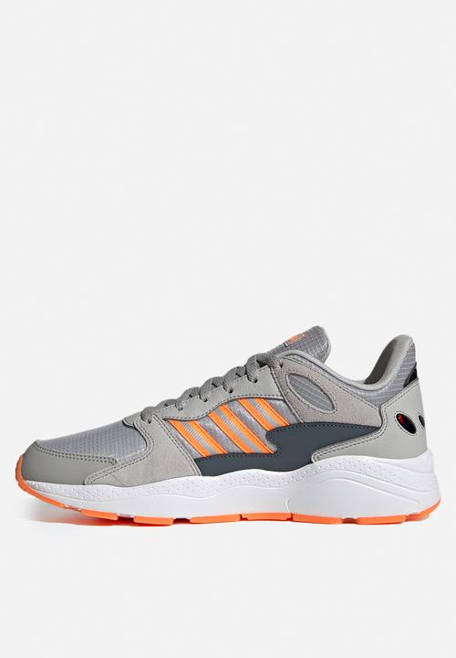adidas Performance - Crazychaos shoes - grey two / signal orange / legacy blue