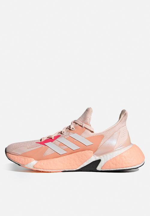 adidas Performance - X9000l4 shoes - pink tint / cloud white / signal pink
