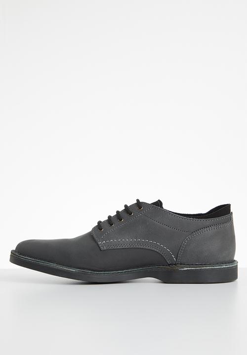 Grasshoppers - Tommy leather shoe - charcoal