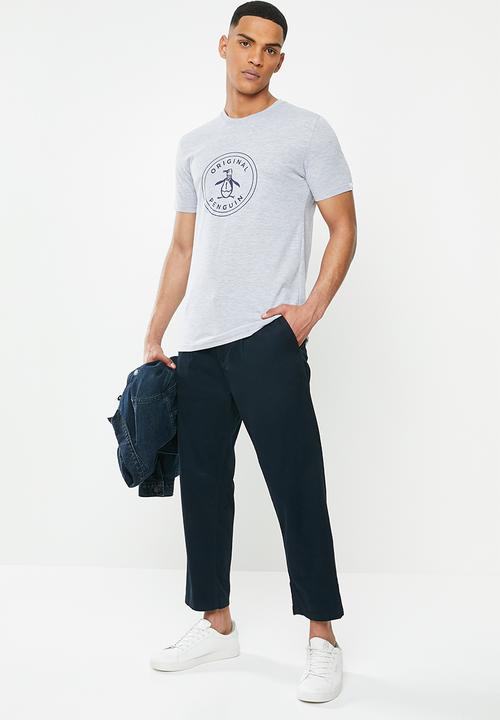 Original Penguin - Logo stamp - grey