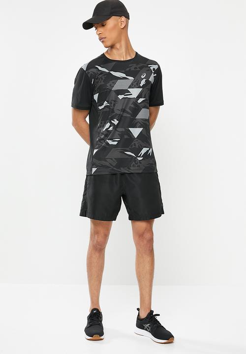 ASICS - Future camo ss top - camo performance black