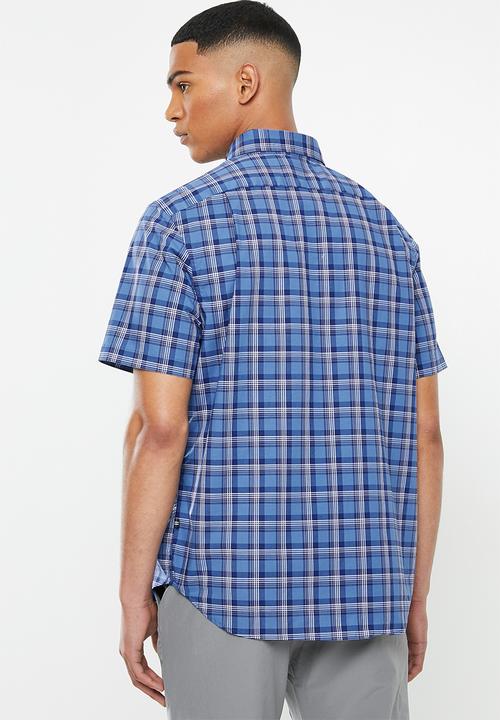 Nautica - Delft print shirt - blue & white