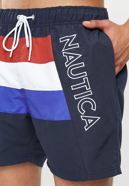Nautica - 3 Stripe swimshort - multi