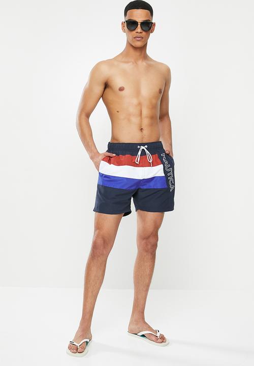 Nautica - 3 Stripe swimshort - multi