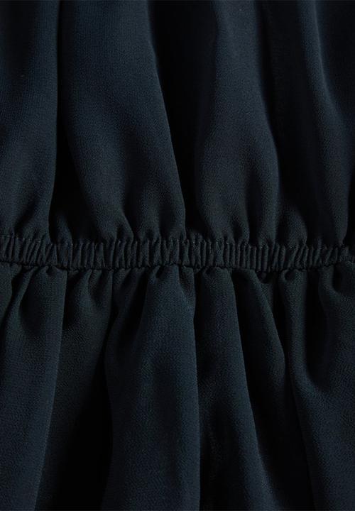 Name It - Vilusi ruffle trim dress - navy