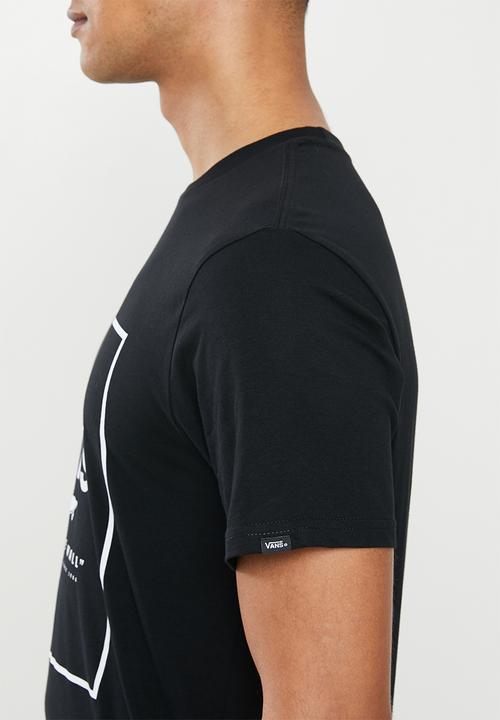 Vans - Print box tee - black & white