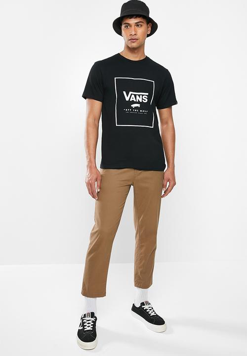 Vans - Print box tee - black & white