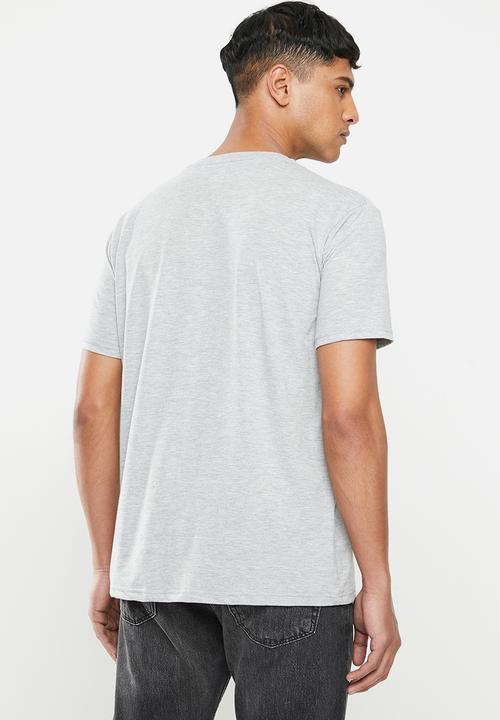 Quiksilver - Comp logo short sleeve tee - grey 