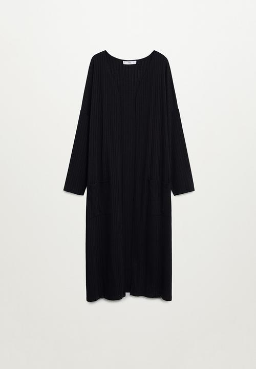 MANGO - Cardigan azalee - black