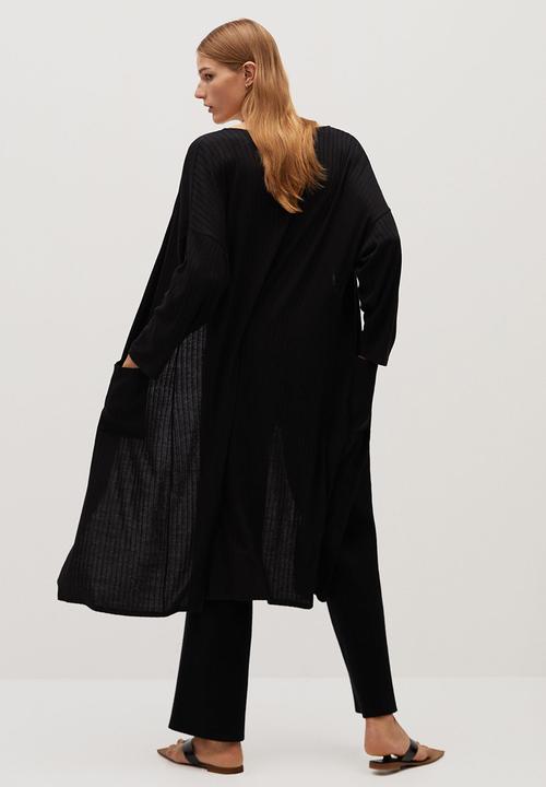 MANGO - Cardigan azalee - black