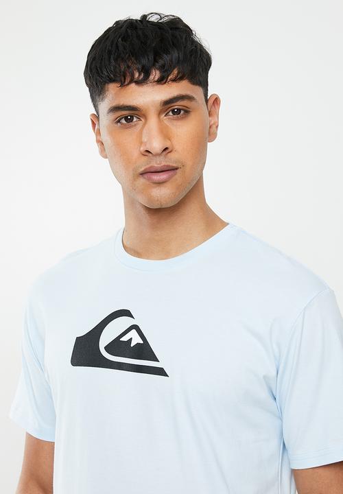 Quiksilver - Comp logo short sleeve tee - blue