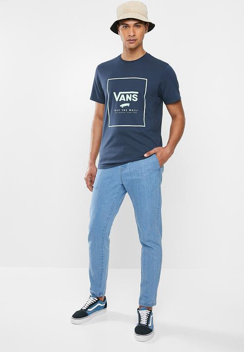 Vans - Print box tee - blue 