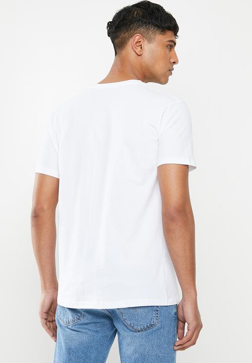 Quiksilver - Half past short sleeve tee - white