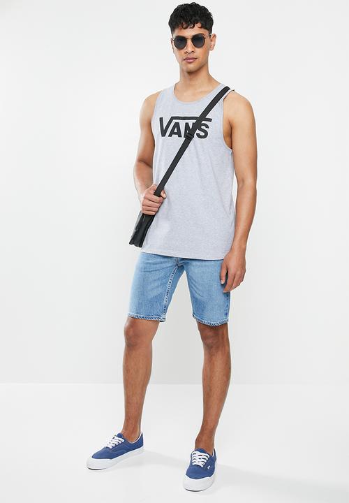 Vans - Vans classic tank - grey & black 