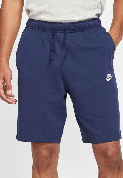 Nike - Nike sportswear club shorts - midnight navy & white