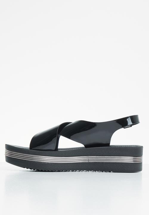 Footwork - Funky sandal - black