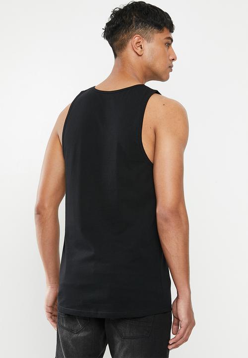 Vans - Print box tank - black & white
