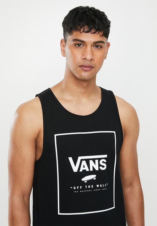 Vans - Print box tank - black & white