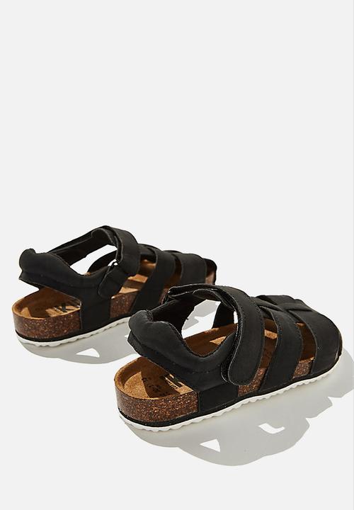 Cotton On - Tyler sandal - black