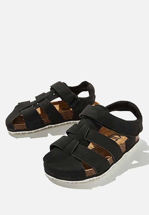 Cotton On - Tyler sandal - black