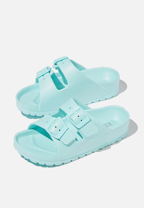 Cotton On - Twin strap slide - dream blue