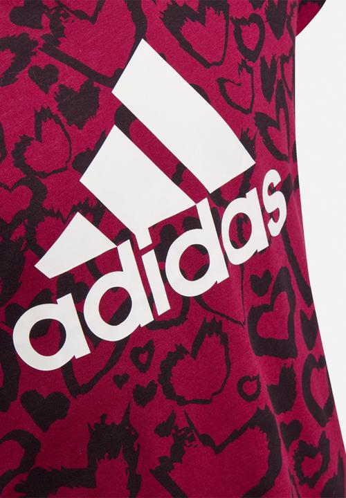 adidas Originals - Girls mh short sleeve graphic tee - multi