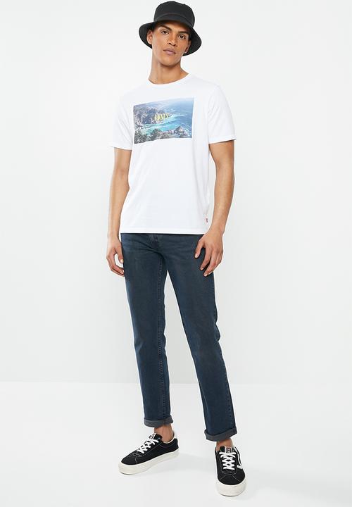 Levi’s® - Graphic crewneck bi photo tee - white