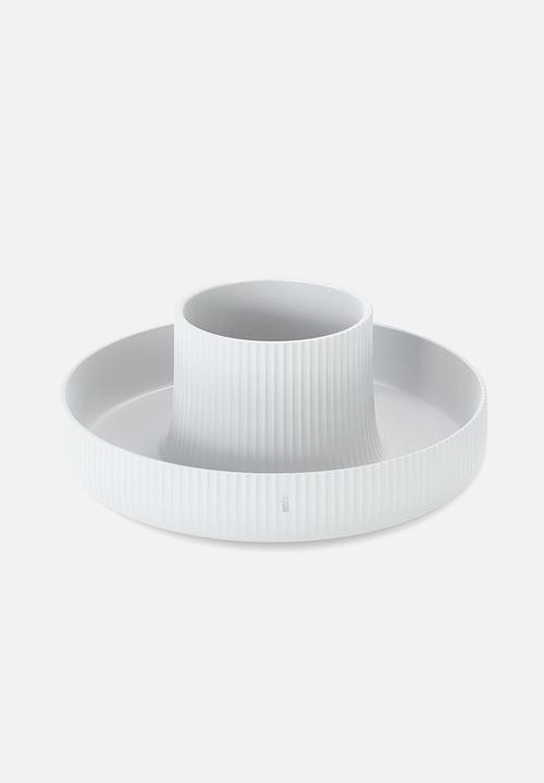 Umbra - Fountain planter - white