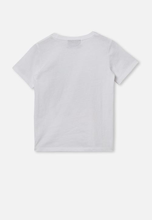 Cotton On - License short sleeve tee - lcn mt white