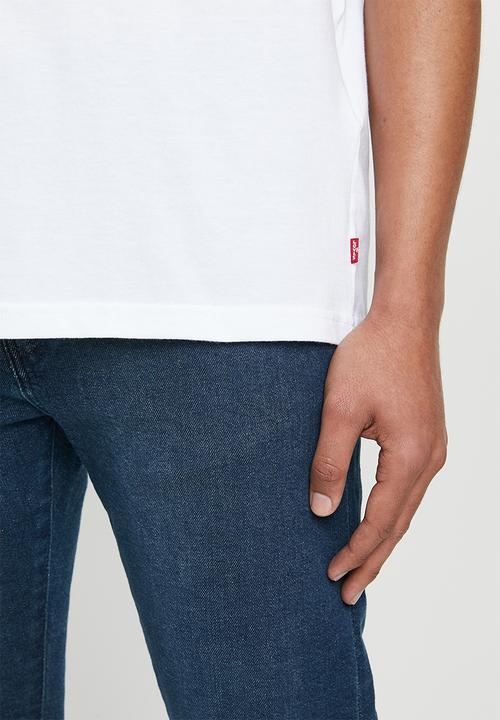 Levi’s® - Short sleeve relaxed fit bi photo scenic tee - white