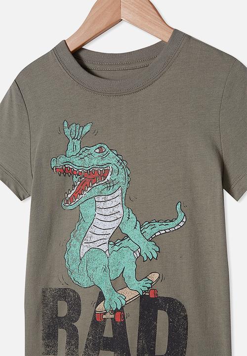 Cotton On - Max short sleeve tee - silver sage