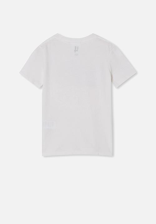 Cotton On - Co-lab short sleeve tee - Marvel retro white