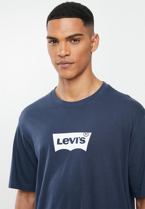 Levi’s® - Short sleeve graphic brand  T-shirt- colony blue