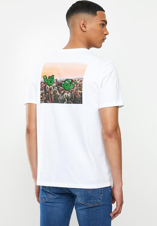 Levi’s® - Graphic crewneck bi cacti tee - white