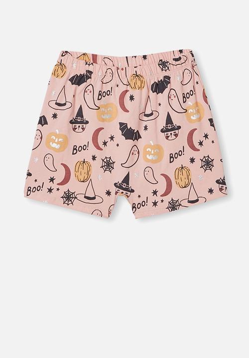 Cotton On - Harpa short sleeve pj set - phantom