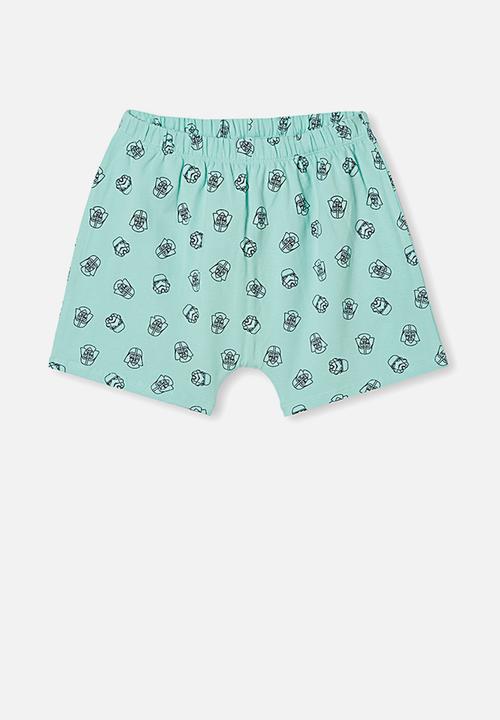 Cotton On - Hudson short sleeve pyjama set - mint breeze