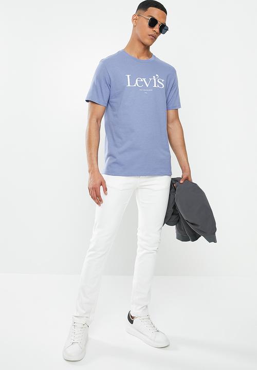 Levi’s® - Short sleeve relaxed fit small bw tee - dress blues