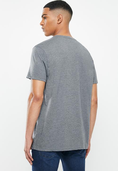 Lee  - Premium denim tee - dark grey