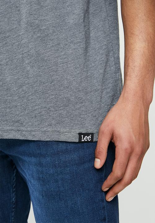 Lee  - Premium denim tee - dark grey