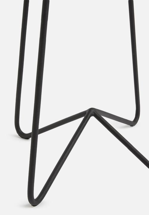 Sixth Floor - Simple side table - grey 