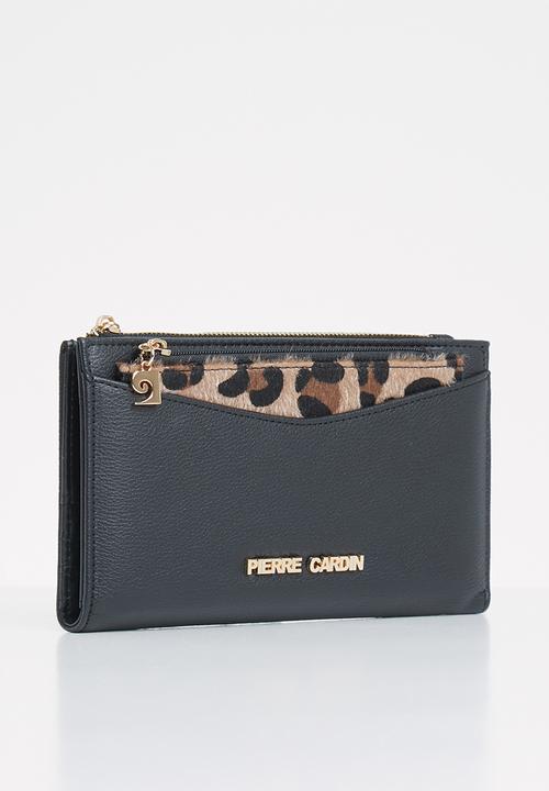 Pierre Cardin - Denisha wallet - black & brown 
