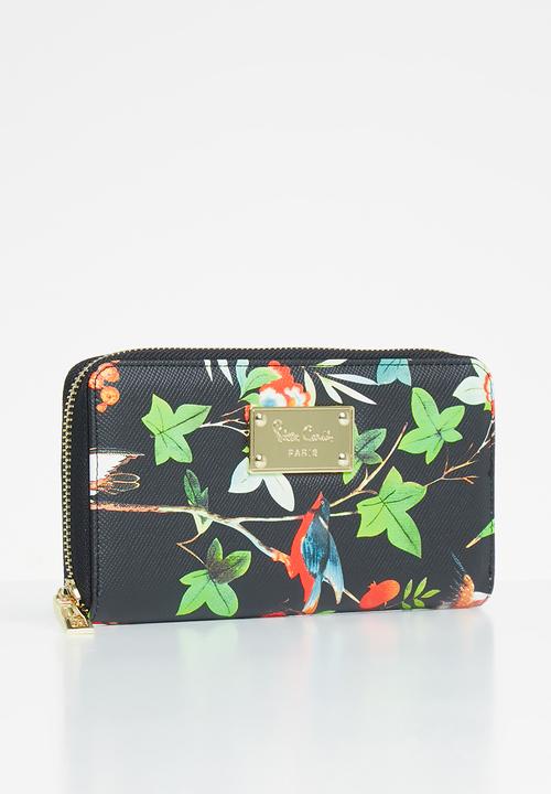Pierre Cardin - Everly zip around purse - black