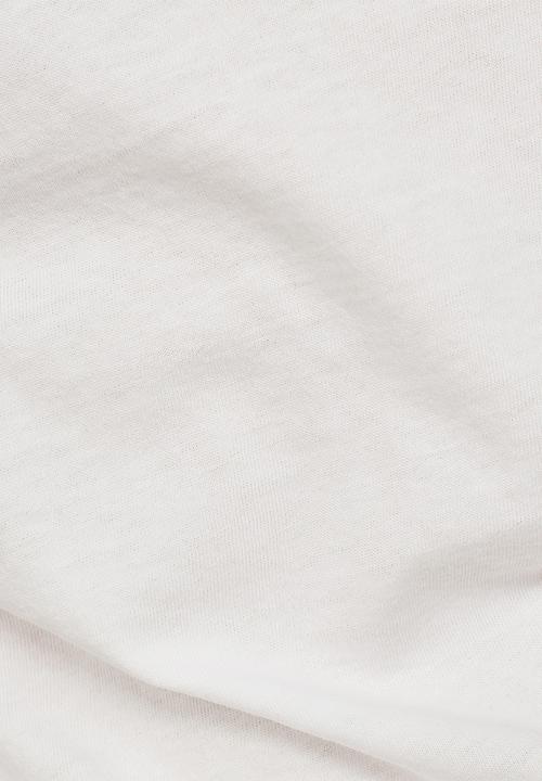 G-STAR - Core eyben slim short sleeve tee - white