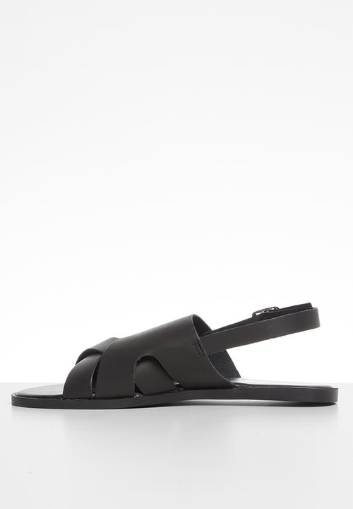 edit - Josie ankle strap sandal - black