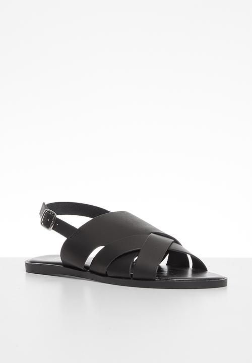 edit - Josie ankle strap sandal - black