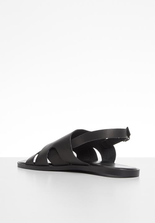 edit - Josie ankle strap sandal - black